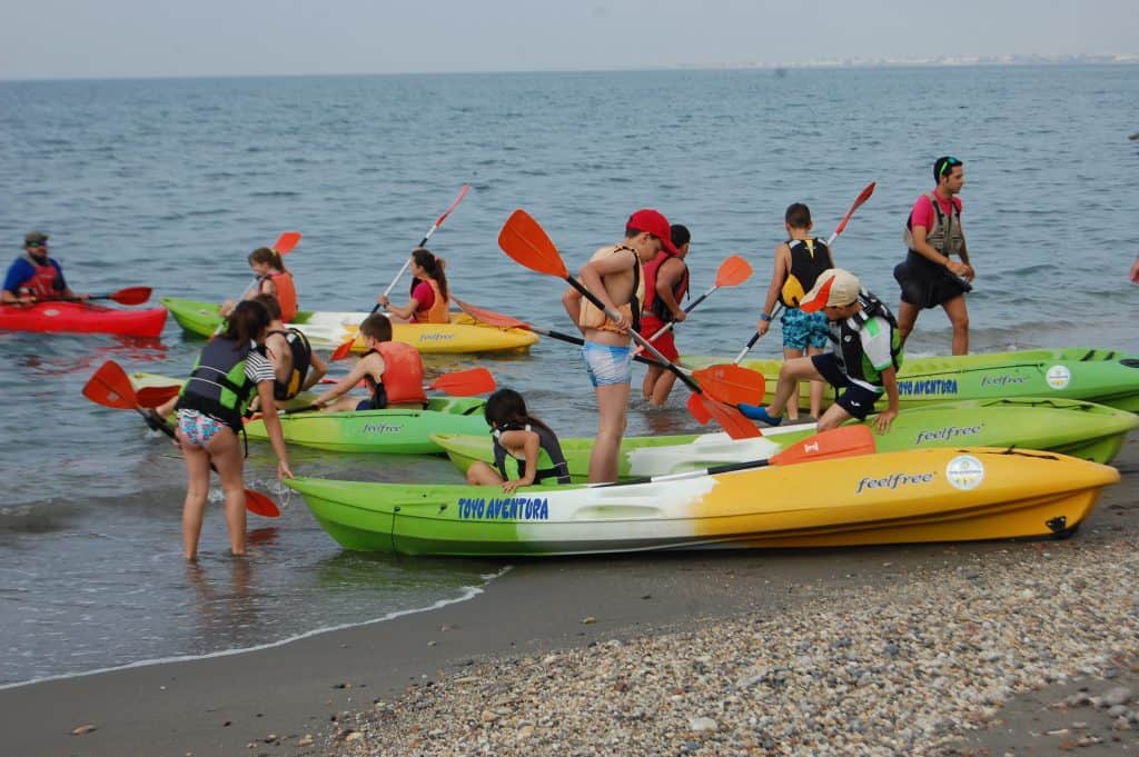 kayak para niños