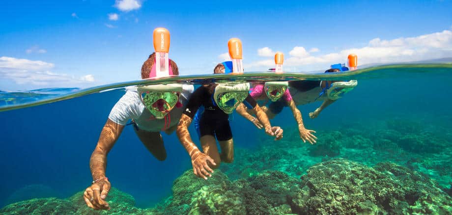 🌎 El Snorkel Frontal para los Deportes Acuáticos y Subacuáticos –