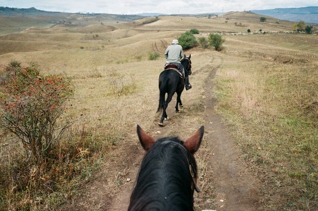 paseo a caballo en sierra alhamilla