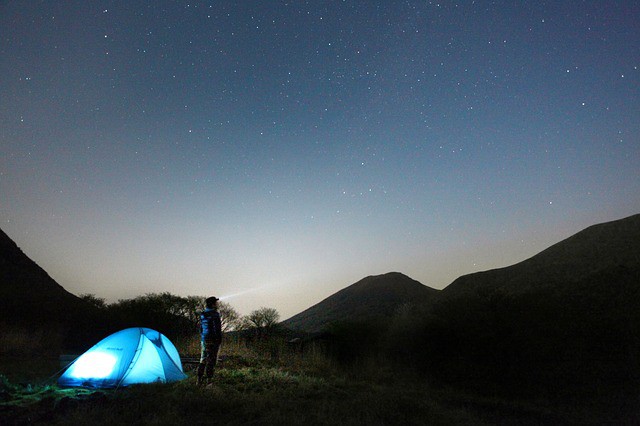 Senderismo nocturno en Almería
