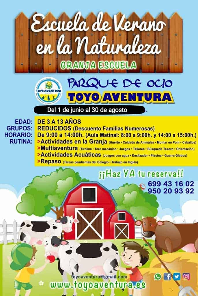 escuela de verano en almería