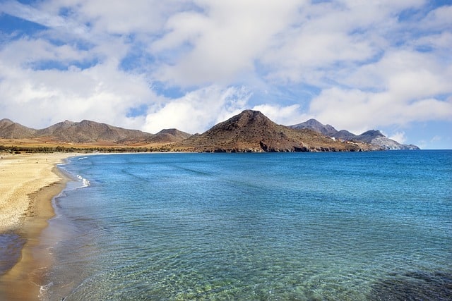 playa de los genoveses en Cabo de Gata