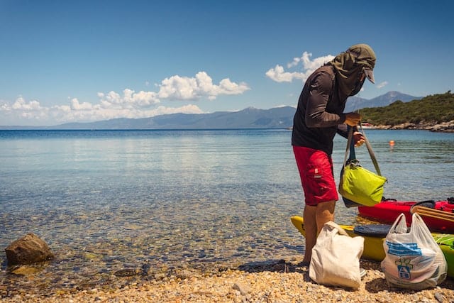 kayak en verano